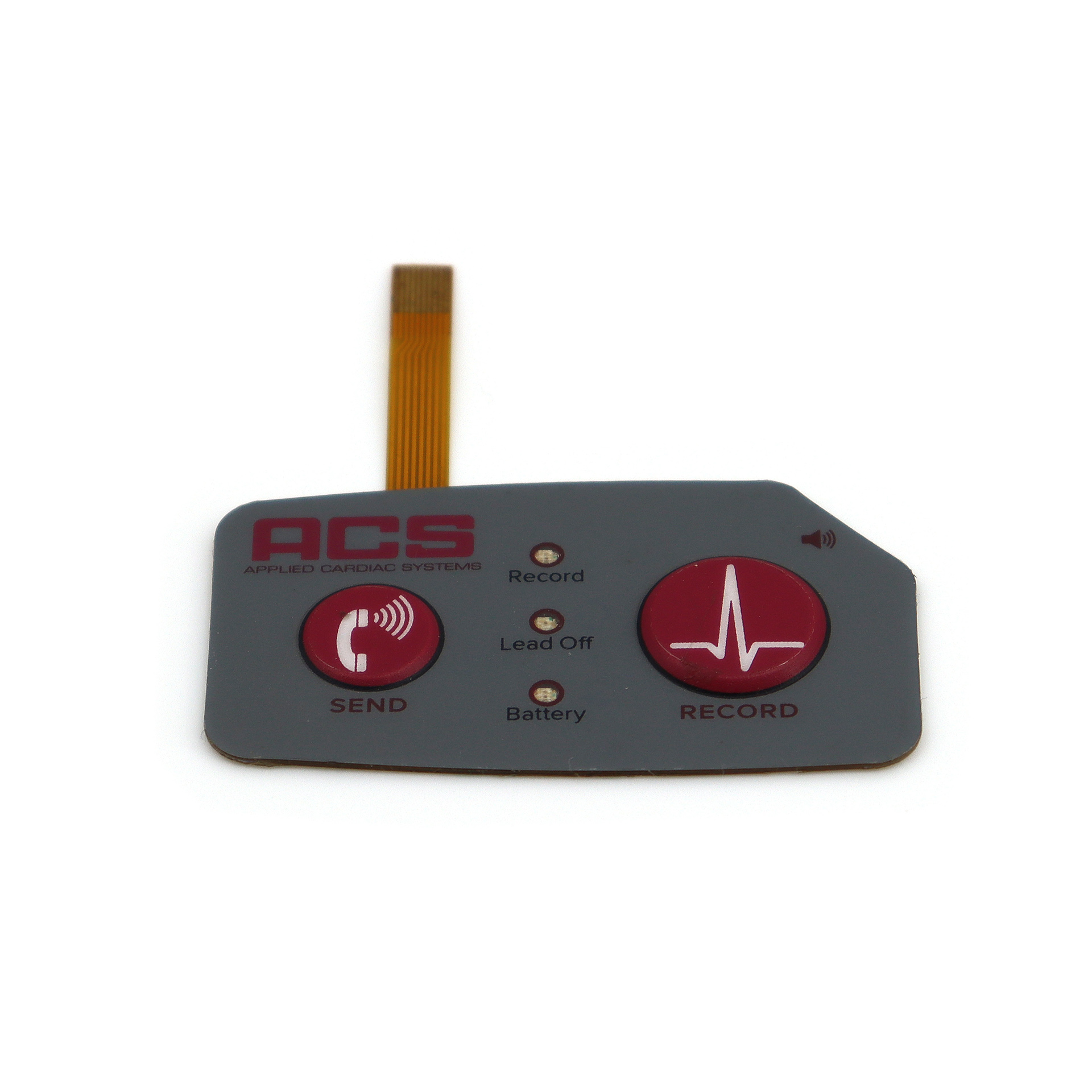 防水耐磨（mó）FPC带LED型薄膜（mó）开关按键控制（zhì）面板